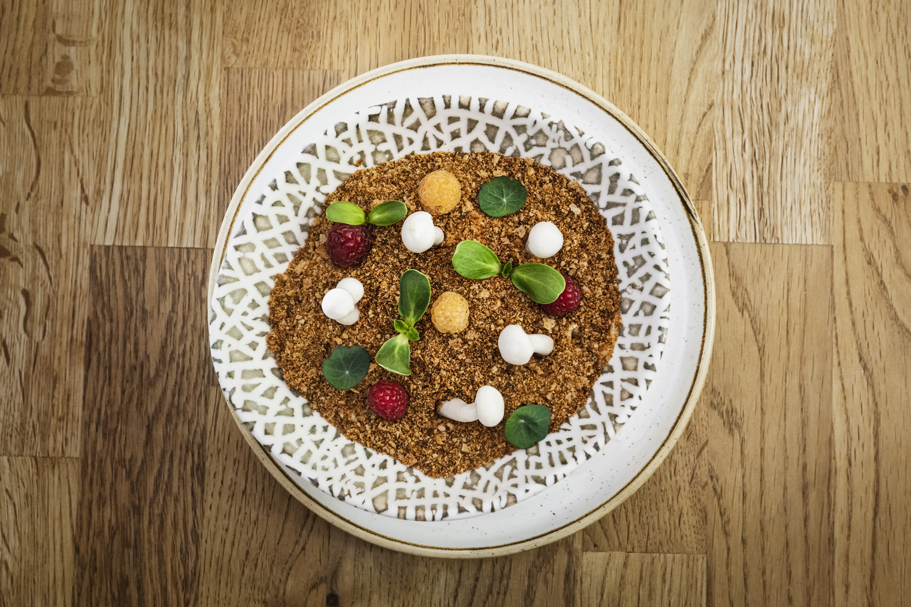 Detalle de un plato de la carta del restaurante Romera Bistro